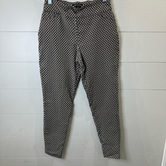 Versona Pants - Versona Women's Pull On Modern Patterned Pants Size 6
